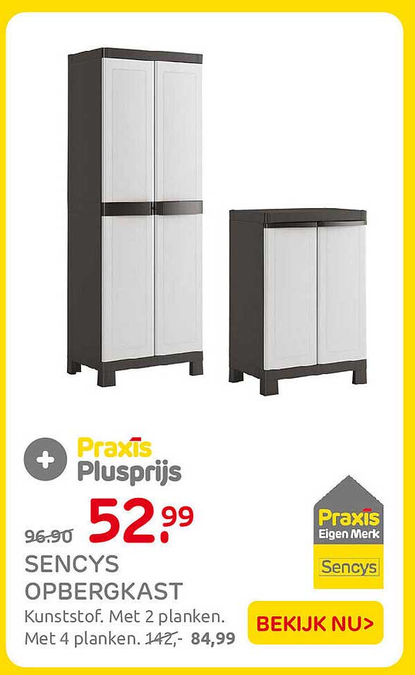 Sencys opbergkast