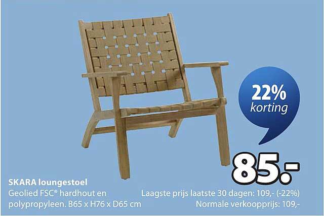 SKARA loungestoel