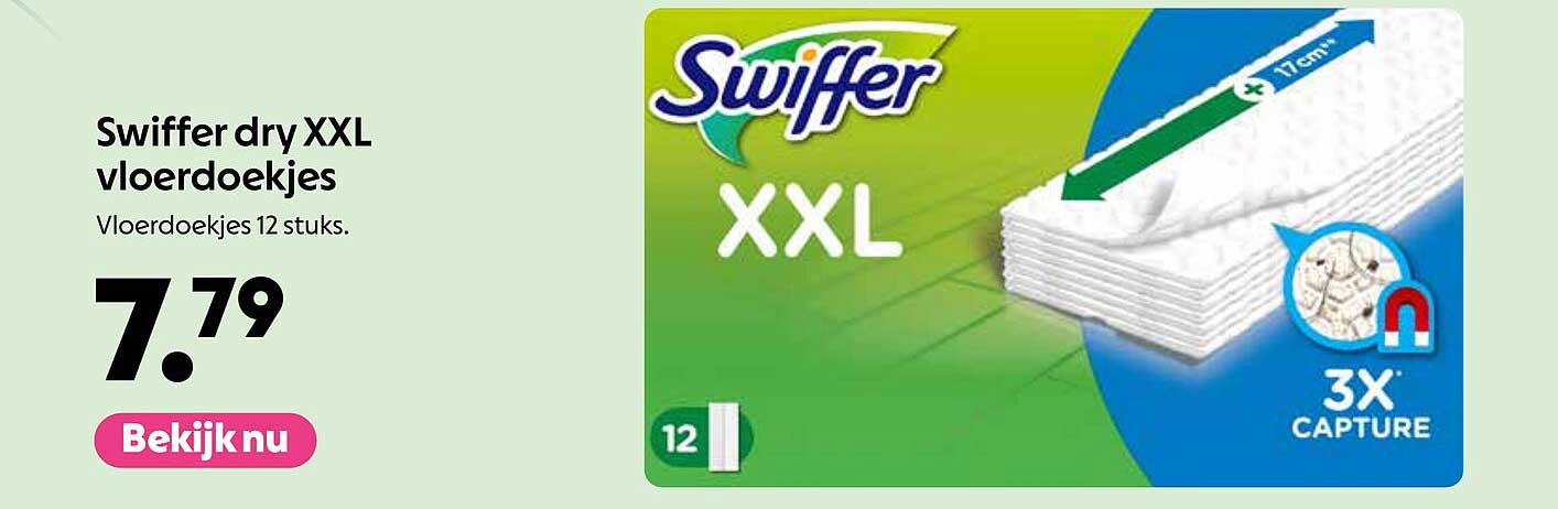Swiffer dry XXL vloerdoekjes