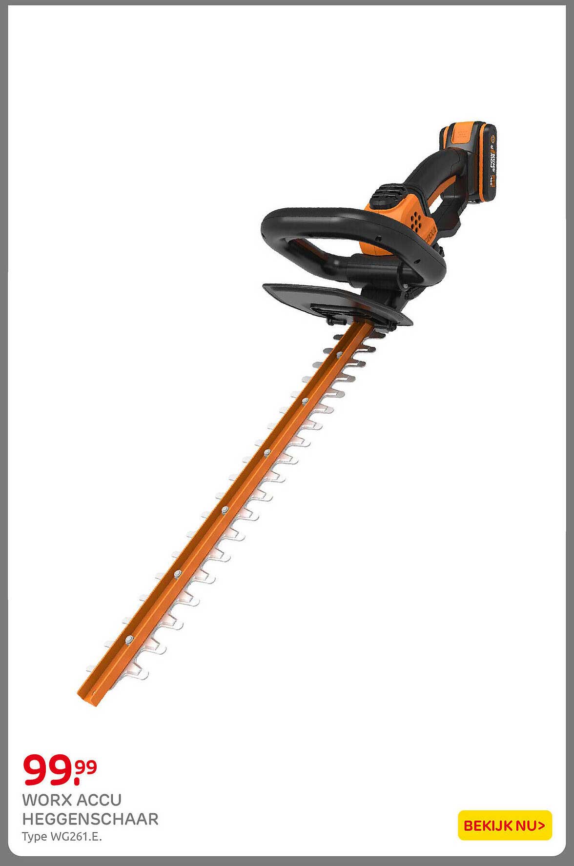 WORX ACCU HEGGENSCHAAR Type WG261.E.