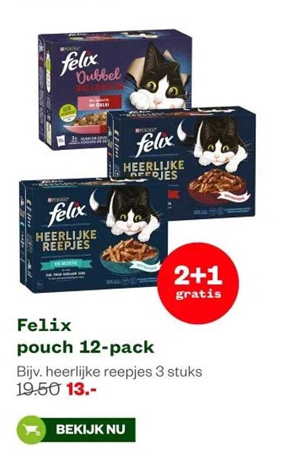 Felix pouch 12-pack