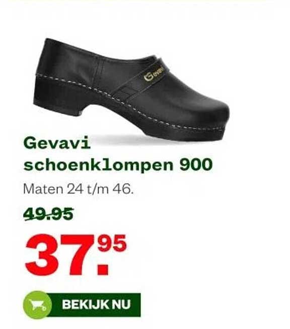 Gevavi schoenklompen 900