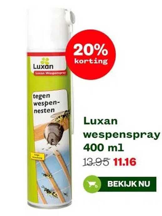 Luxan wespenspray 400 ml