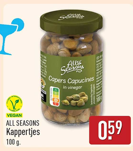 ALL SEASONS Kappertjes 100 g