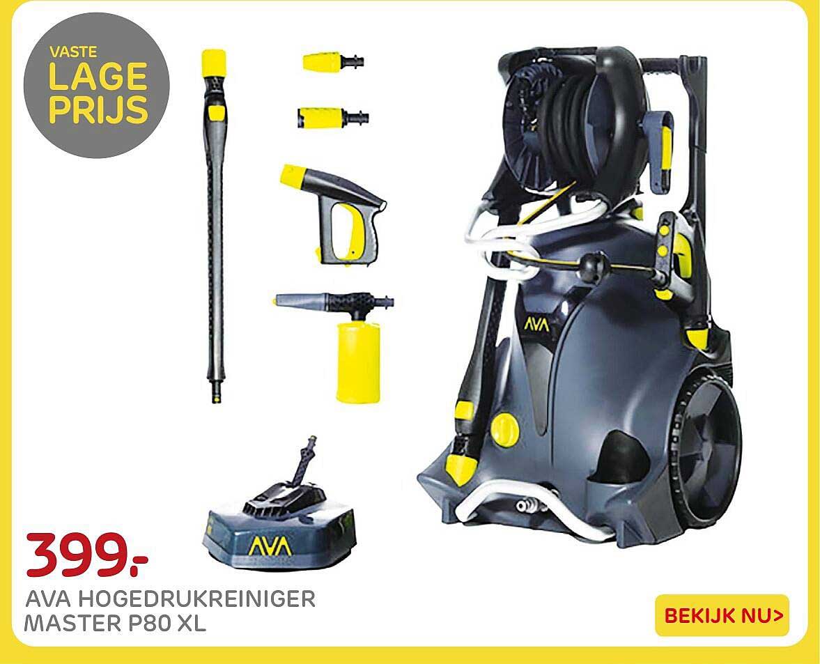 AVA HOGEDRUHKREINIGER MASTER P80 XL