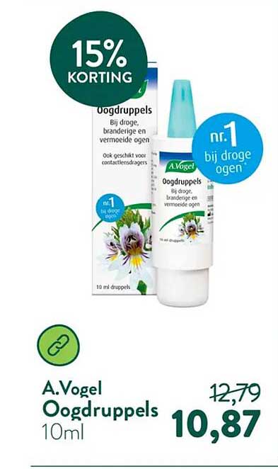 A.Vogel Oogdruppels 10ml 15% korting