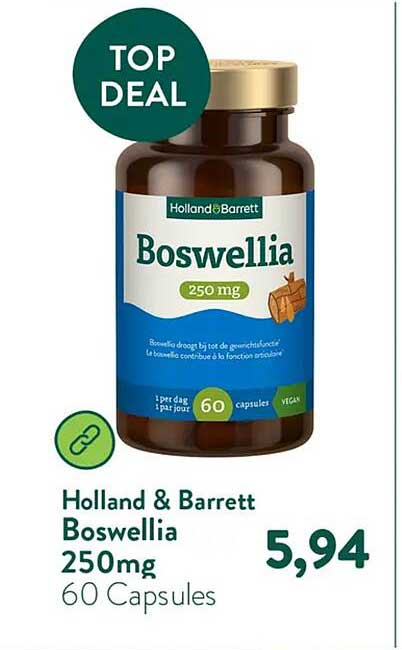 Boswellia 250mg 60 Capsules