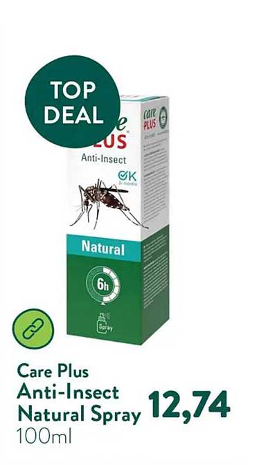 Care Plus Anti-Insect Natural Spray 100ml