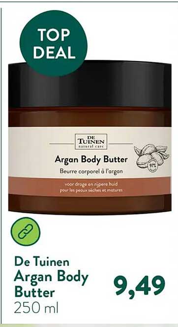 De Tuinen Argan Body Butter