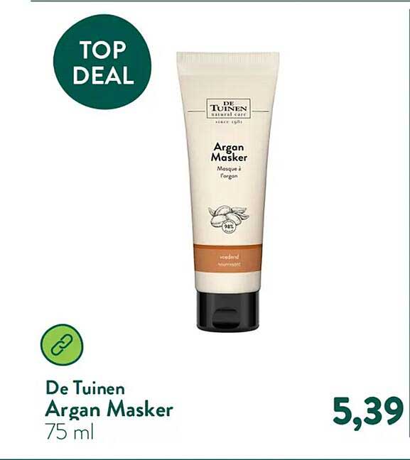 De Tuinen Argan Masker 75 ml