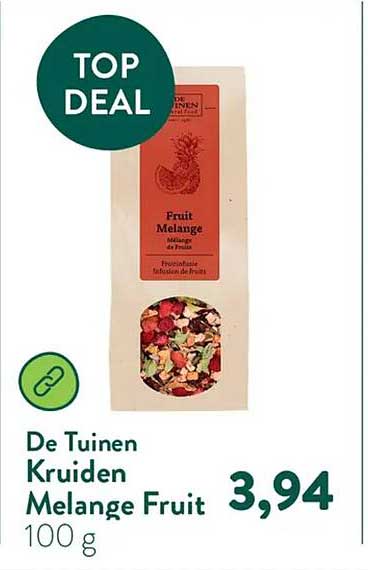 De Tuinen Kruiden Melange Fruit 100 g
