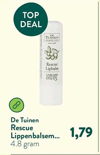 De Tuinen Rescue Lippenbalsem...