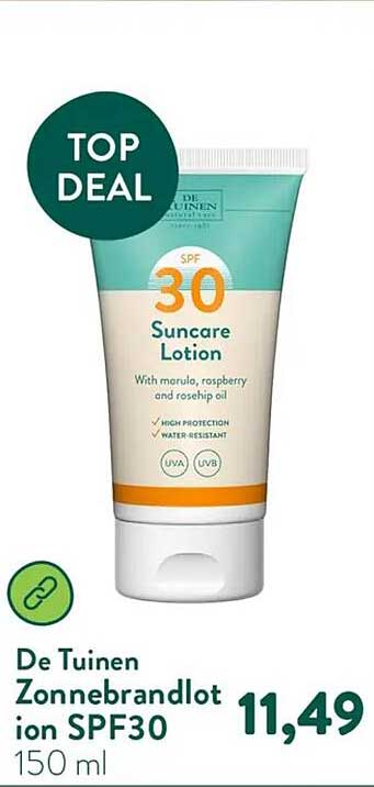 De Tuinen Zonnebrandlotion SPF30 150 ml