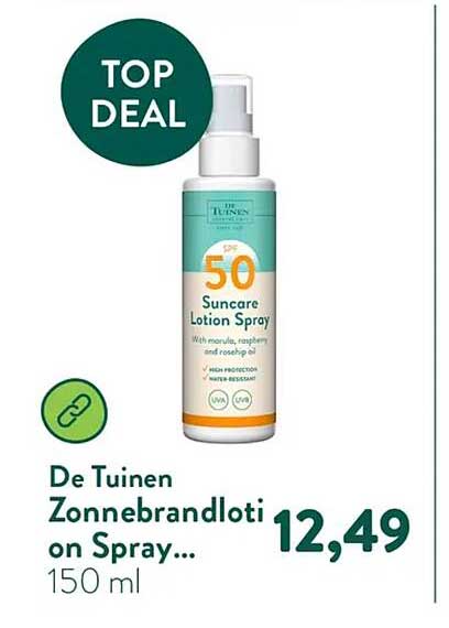 De Tuinen Zonnebrandlotion Spray 150 ml