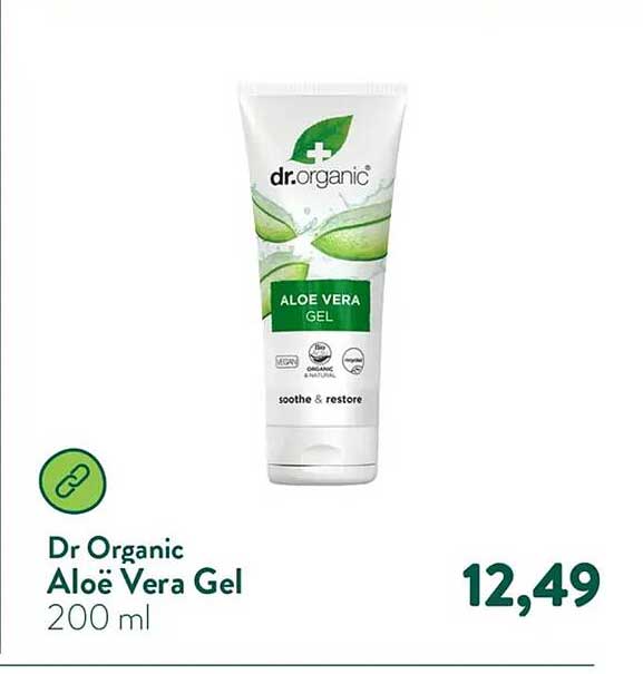 Dr Organic Aloë Vera Gel 200 ml