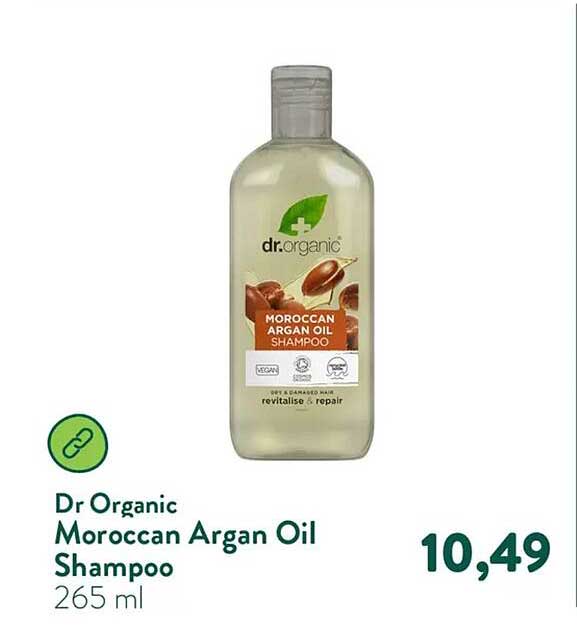 Dr Organic Moroccan Argan Oil Shampoo