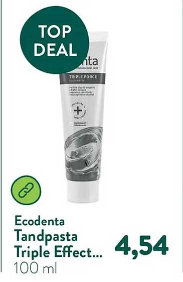 Ecodenta Tandpasta Triple Effect...
