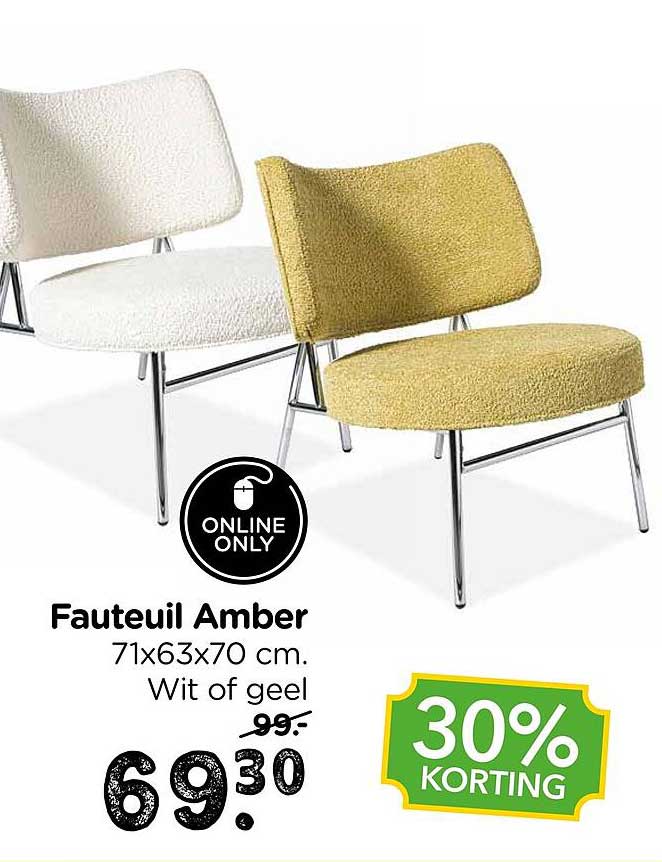 Fauteuil Amber
