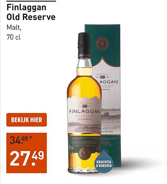 Finlaggan Old Reserve Malt, 70 cl