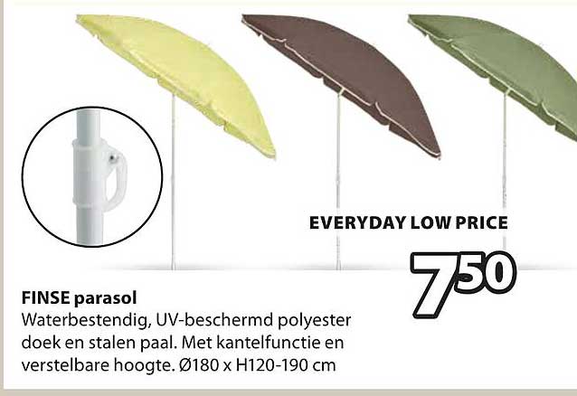 FINSE parasol