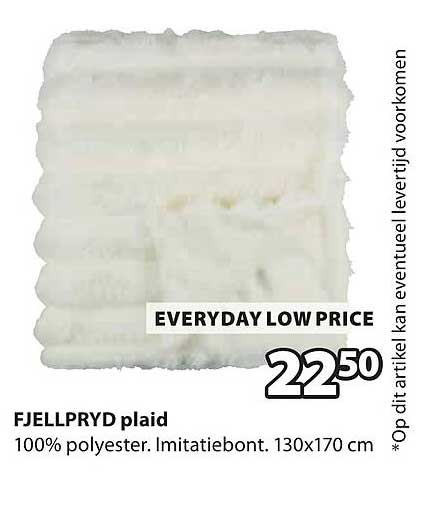FJELLPRYD plaid