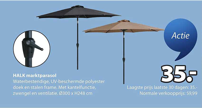 HALK marktparasol