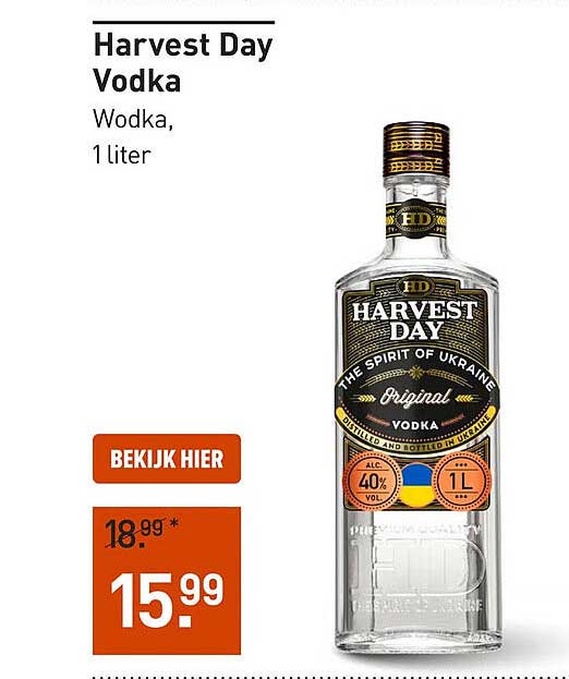 Harvest Day Vodka