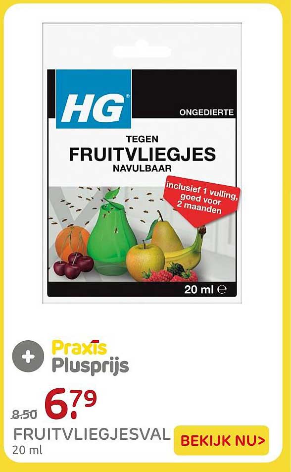 HG fruitvliegenval 20 ml