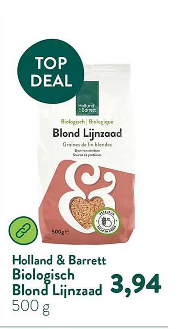 Holland & Barrett Biologisch Blond Lijnzaad