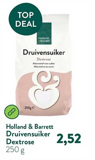Holland & Barrett Druivensuiker Dextrose 250 g