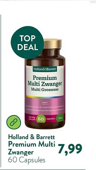 Holland & Barrett Premium Multi Zwanger 60 Capsules