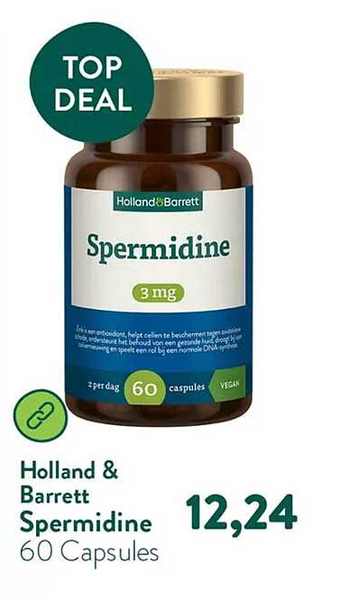 Holland & Barrett Spermidine 60 Capsules TOP DEAL