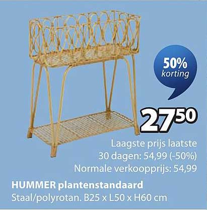 HUMMER plantenstandaard