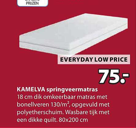 KAMELVA springveermatras