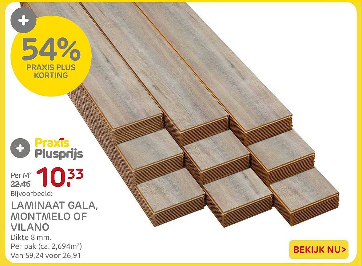 Laminaat Gala, Montmelo of Vilano