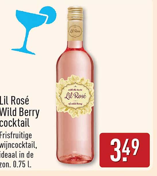 Lil Rosé Wild Berry cocktail