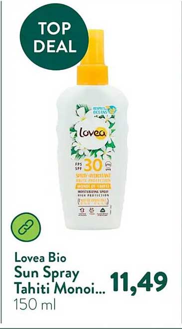 Lovea Bio Sun Spray Tahiti Monoi...