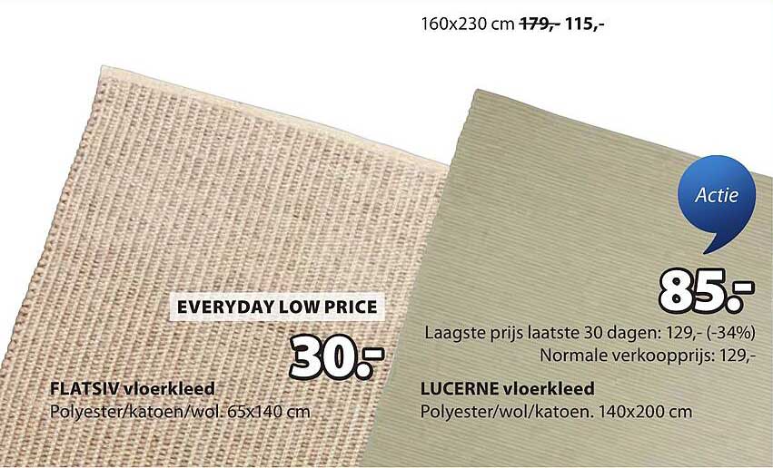 LUCERNE vloerkleed