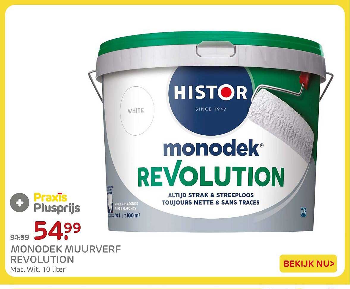 Monodek Muurverf Revolution