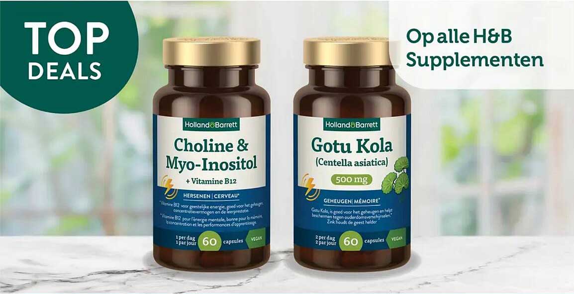 Op alle H&B Supplementen