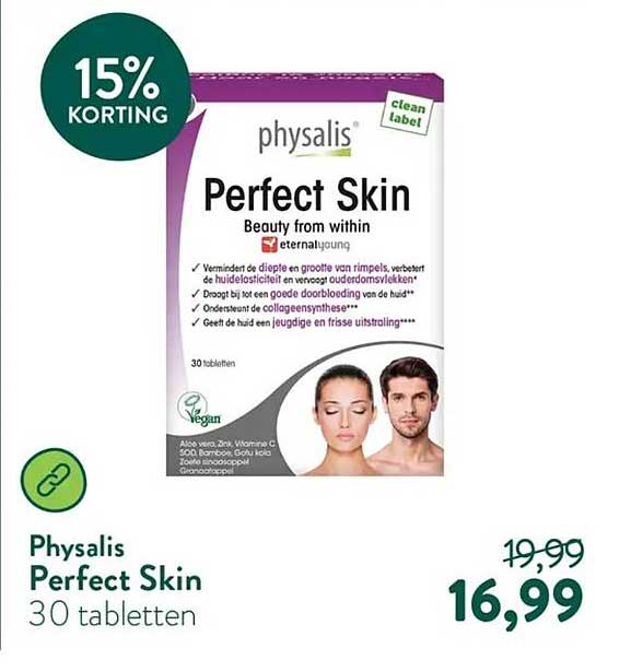 Physalis Perfect Skin 30 tabletten