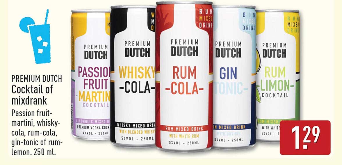 PREMIUM DUTCH Cocktail of mixdrank