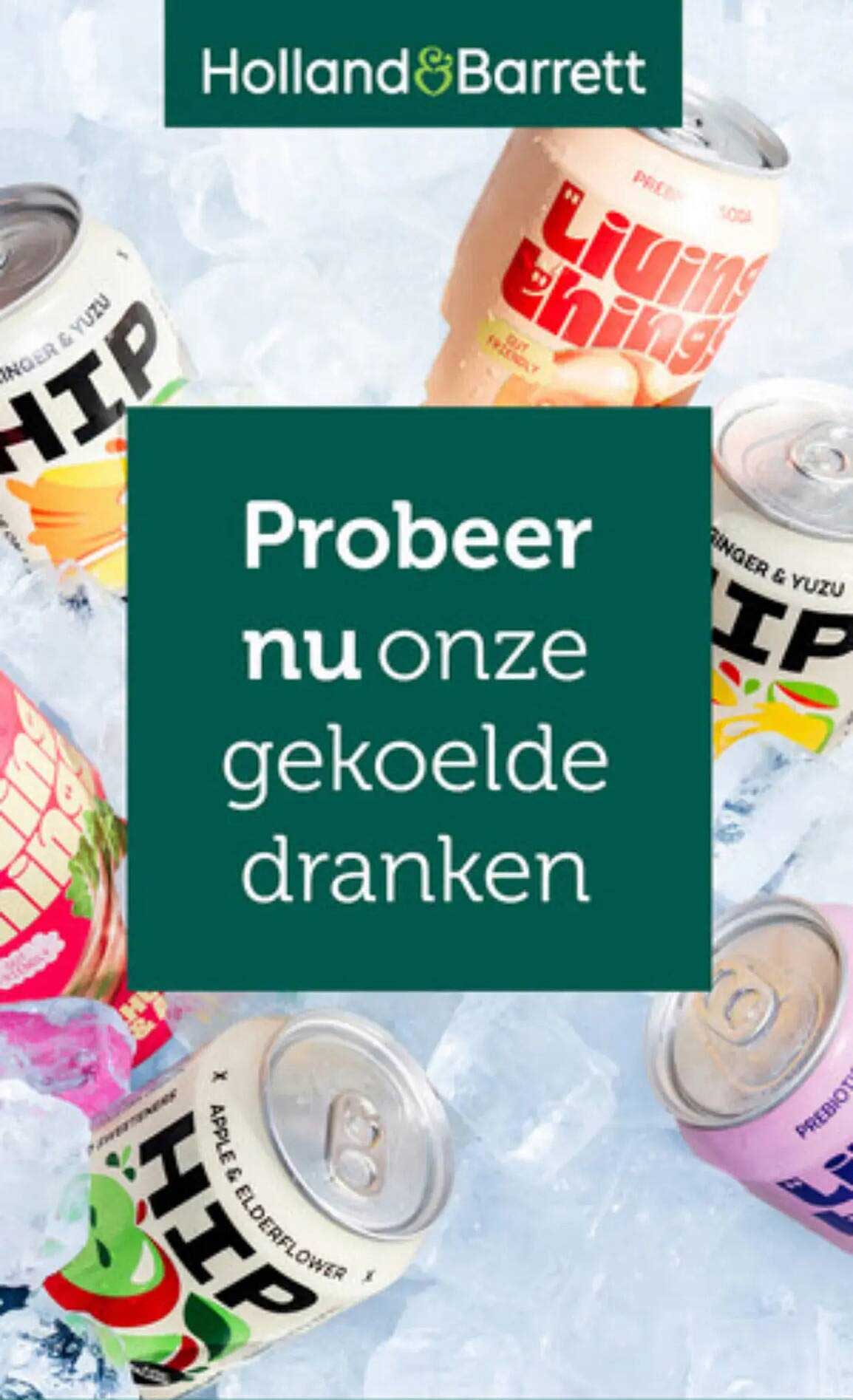 Probeer nu onze gekoelde dranken