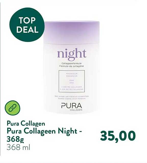 Pura Collageen Pura Collageen Night - 368g