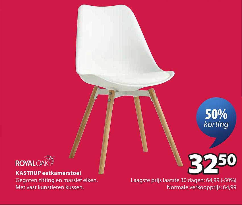 ROYAL OAK KASTRUP eetkamerstoel 50% korting