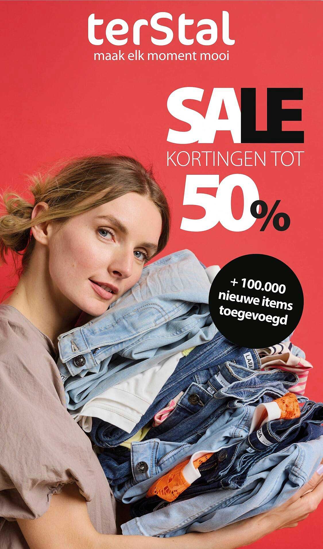 SALE KORTINGEN TOT 50%