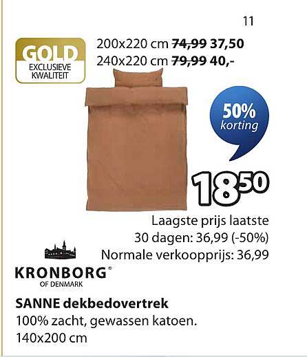 SANNE dekbedovertrek