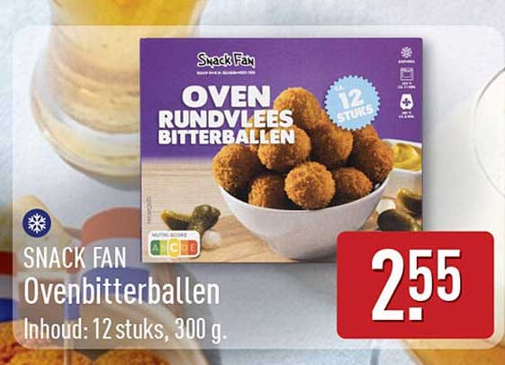 Snack Fan Ovenbitterballen