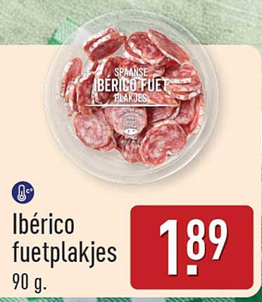 Spaanse Ibérico fuet plakjes