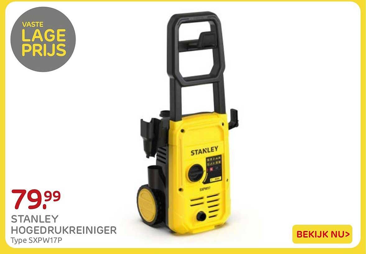 STANLEY HOGEDRUKREINIGER Type SXPW17P